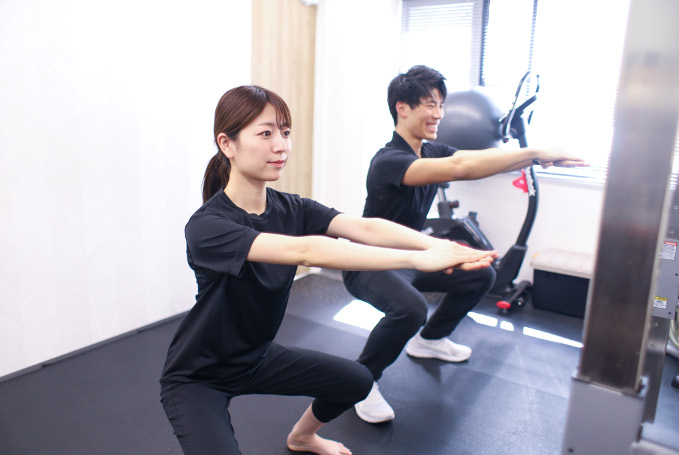 30分体験トレーニングの様子